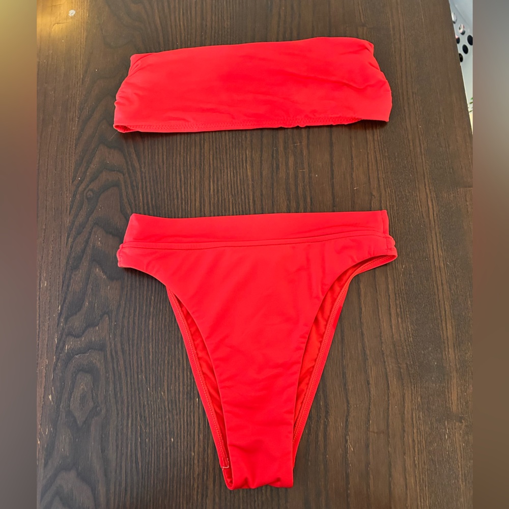 Red Bikini Set